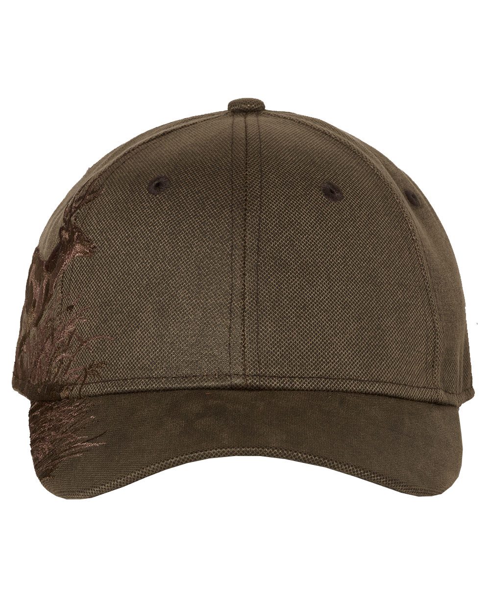 DRI Duck Sports Running Buck Cap Brown Waxy Canvas