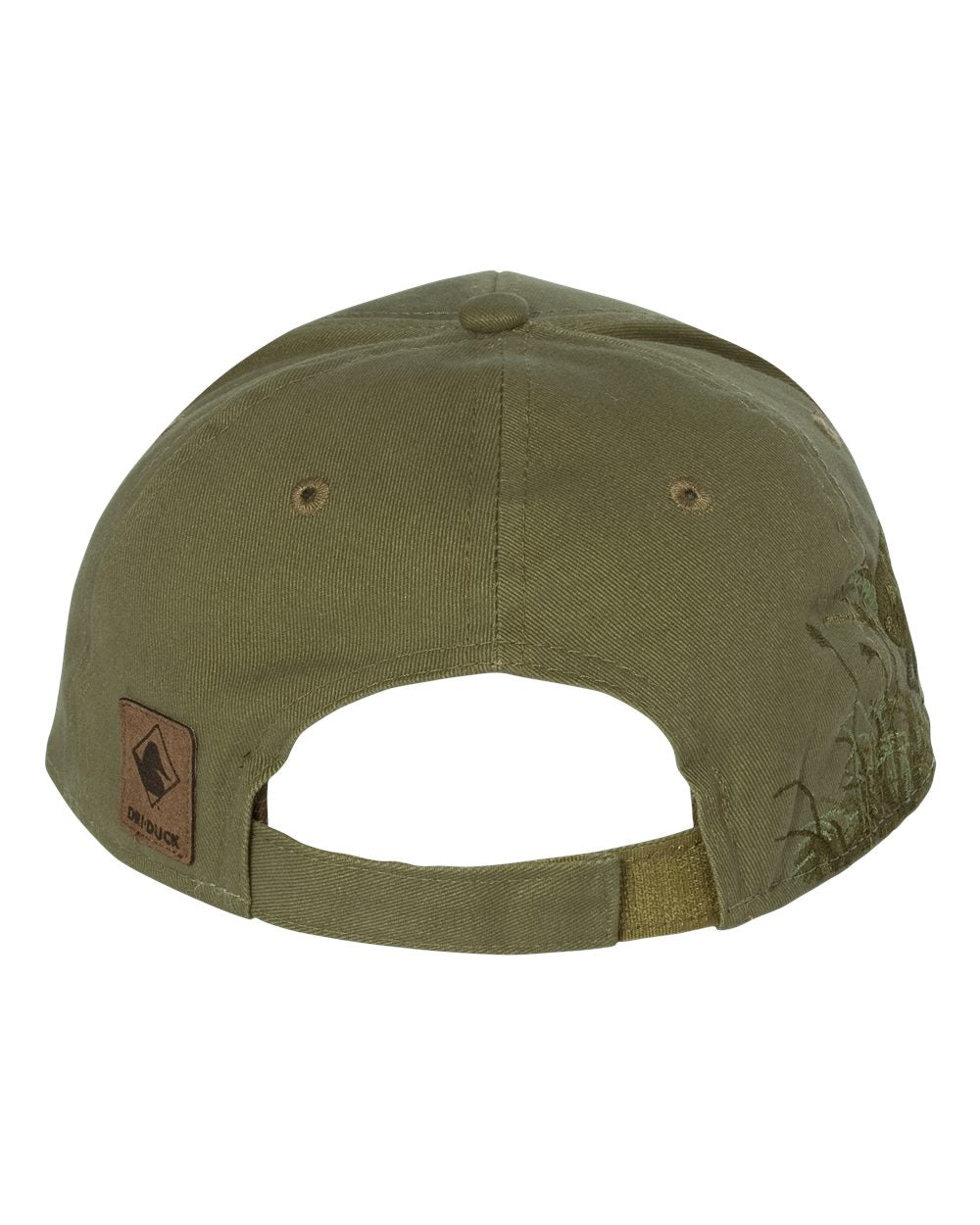 DRI Duck Sports Running Buck Cap Olive