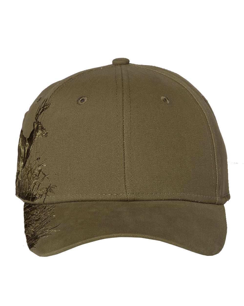 DRI Duck Sports Running Buck Cap Olive