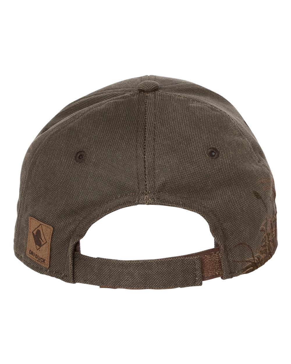 DRI Duck Sports Running Buck Cap Brown Waxy Canvas