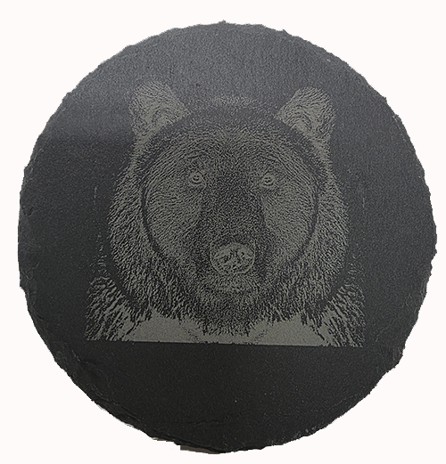 Slate Wildlife Coasters Set of Four