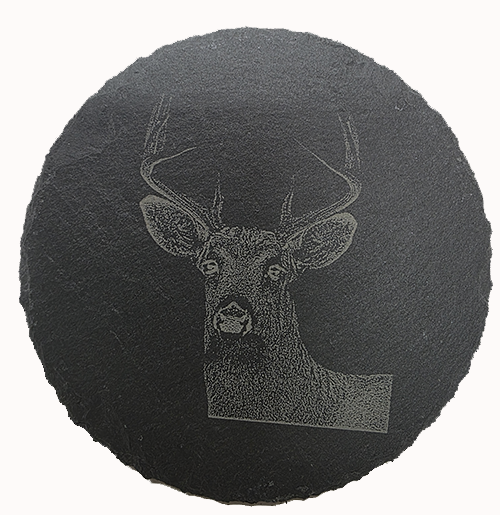 Slate Wildlife Coasters Set of Four