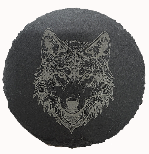 Slate Wildlife Coasters Set of Four