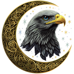 Celtic Eagle Spirit Animal T-Shirt
