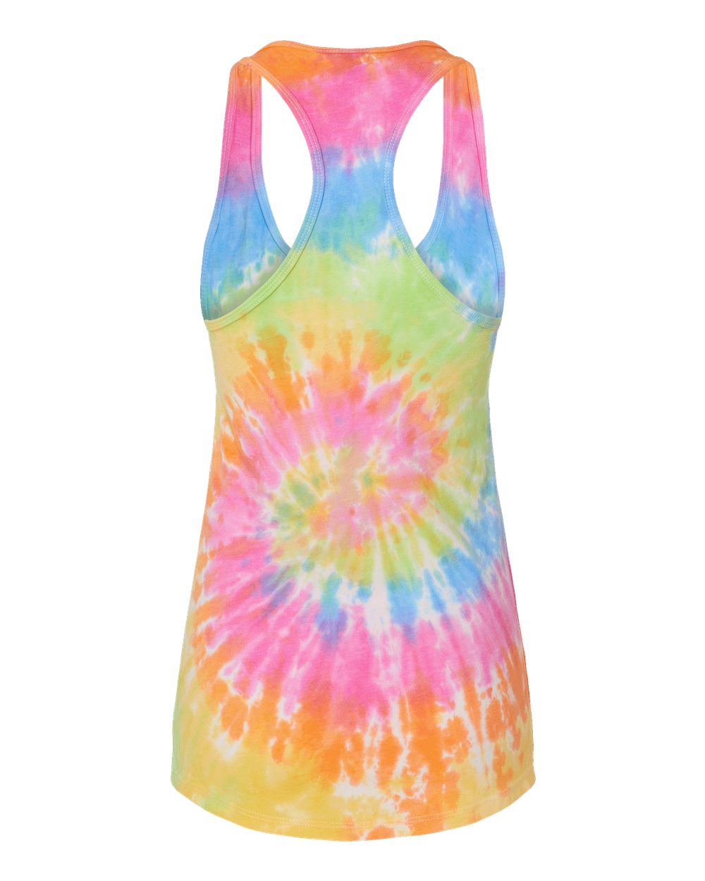Tie Dye Racerback T Shirt Eternity