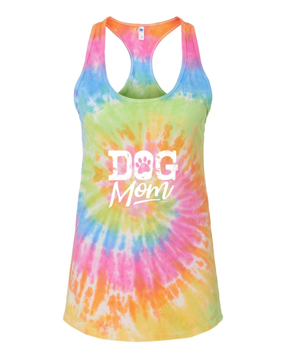 Tie Dye Racerback T Shirt Eternity