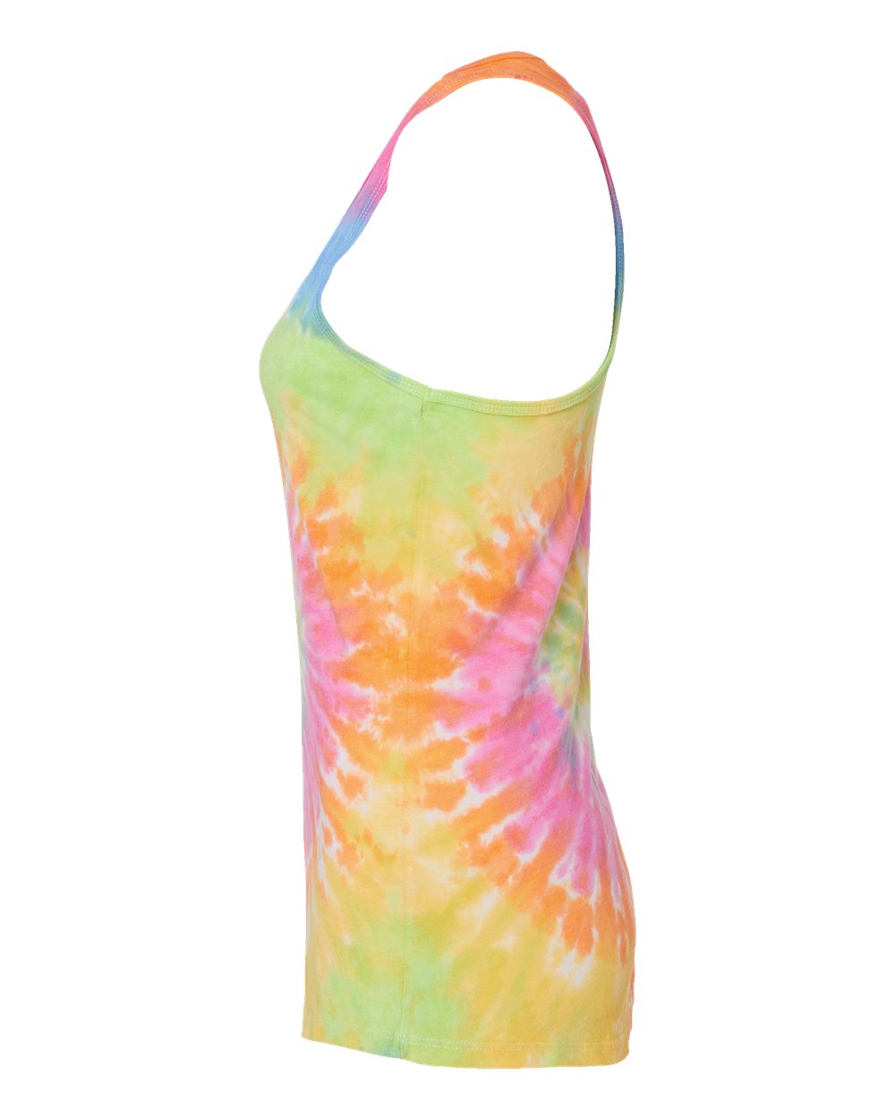 Tie Dye Racerback T Shirt Eternity