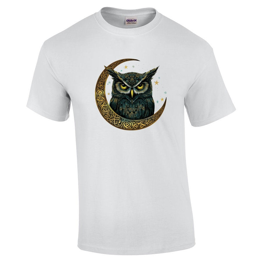 Celtic Owl Spirit Animal T-Shirt