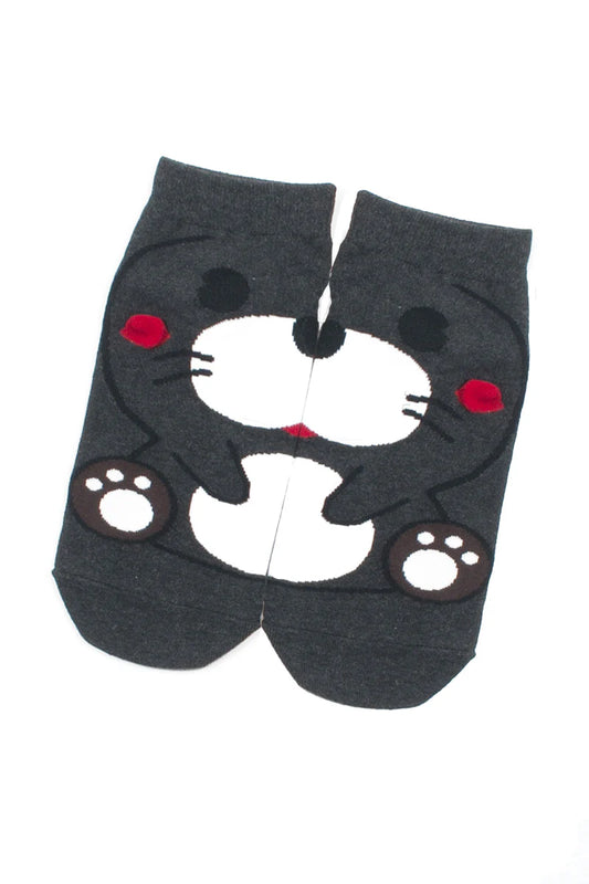 Youmita  Cotton Blend Otter No Show Sneaker Socks