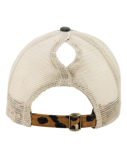 Infinity Her - Women's Printed Visor with Mesh Back Cap