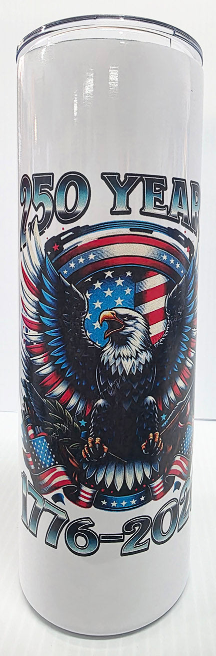 20 Ounce American Themed Tumblers
