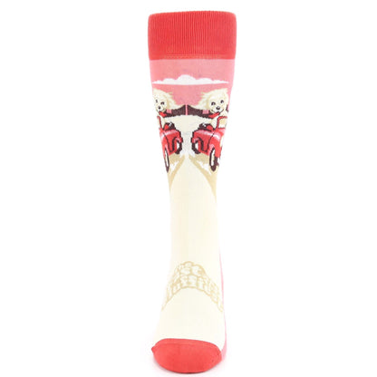 Fast and the Fluffiest Socks - Men's Novelty Dress Socks