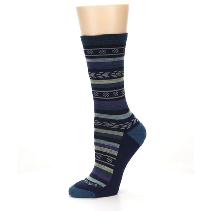 Bronwyn Crew Merino Wool Socks - Women's Lifestyle Socks