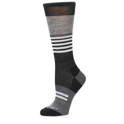 Starboard Crew Charcoal Merino Wool Socks - Women's Lifestyle Socks