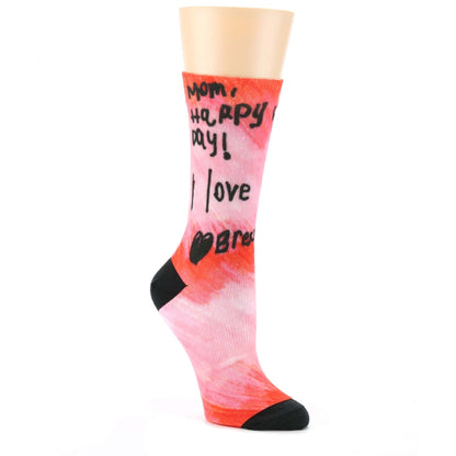 Custom Handwritten Note Socks - Women's Custom Socks