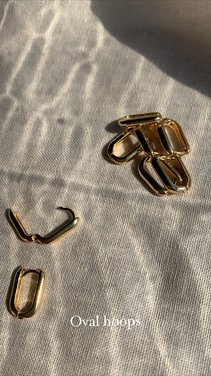 Oval Hoops Set