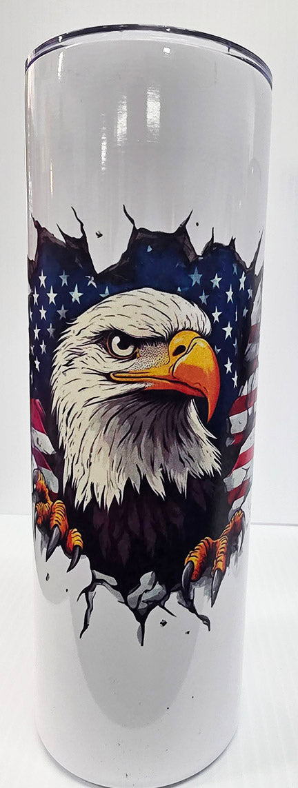 20 Ounce American Themed Tumblers