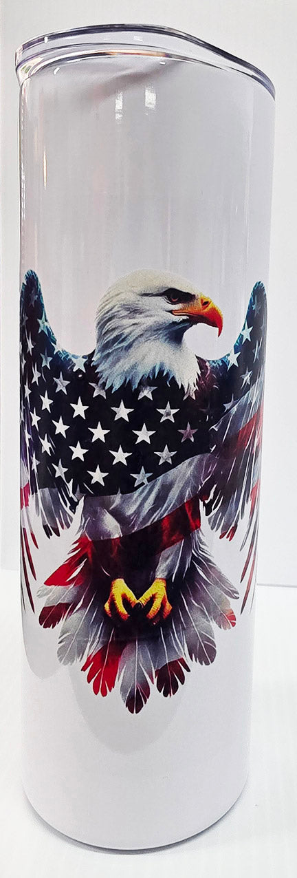 20 Ounce American Themed Tumblers