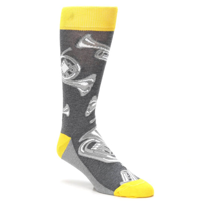 Brass Instruments- USA Made Men's Dress Socks