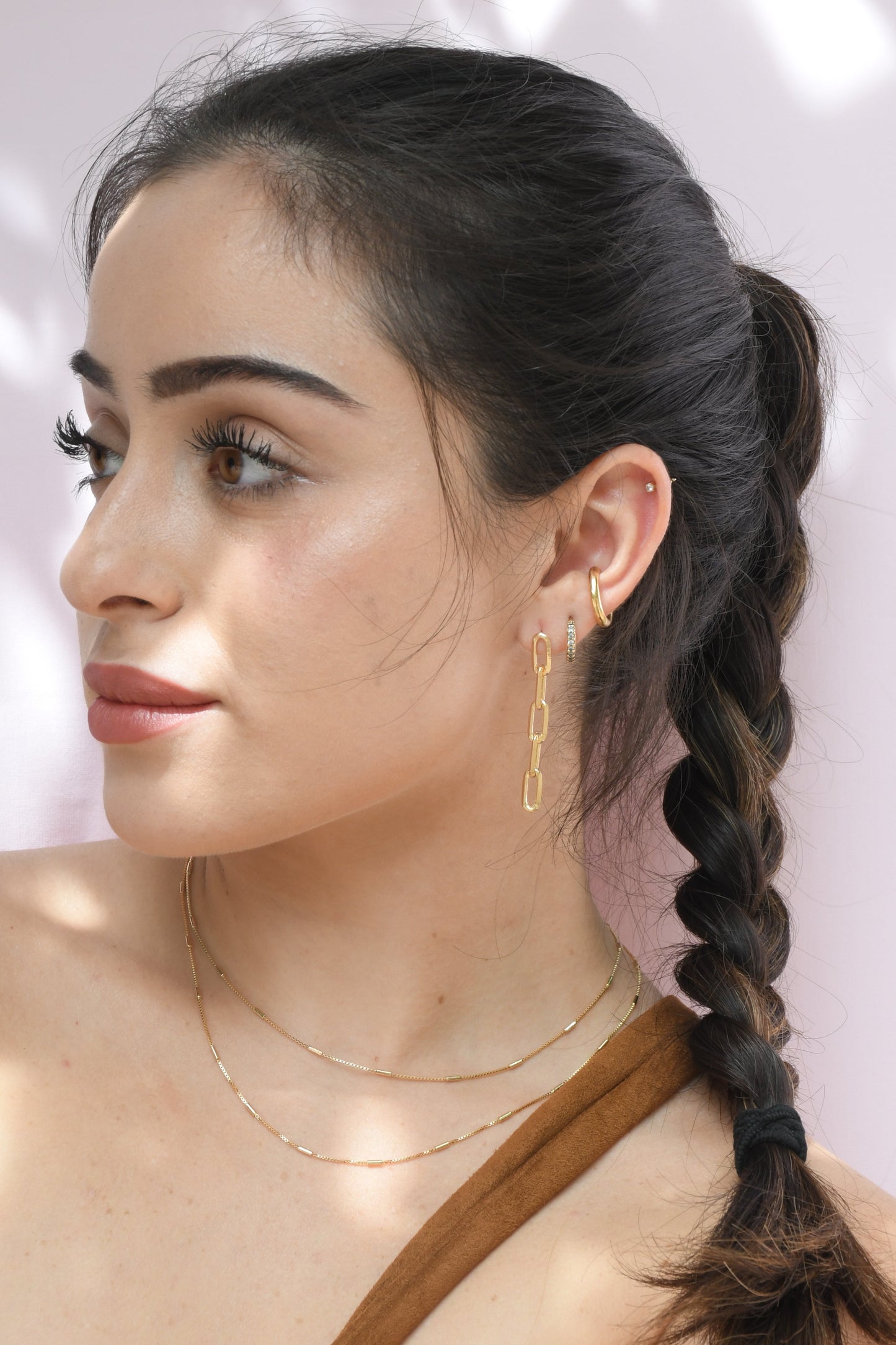 PaperClip Link Earrings