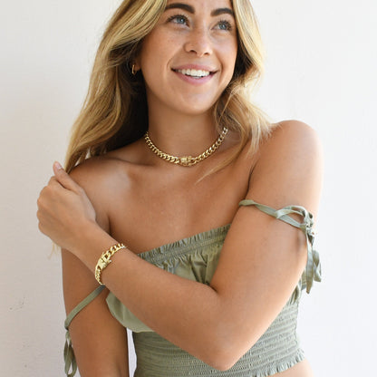 Rebel Gold Choker