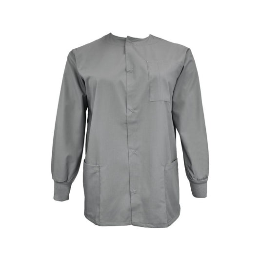 Natural Uniforms Warm Up Scrub Jacket  -  Grey