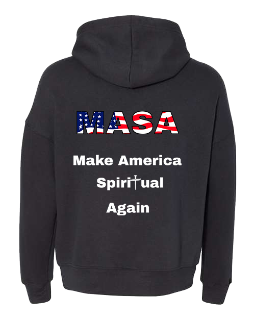 MASA Make America Spiritual Again Fleece Hoodie