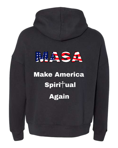MASA Make America Spiritual Again Fleece Hoodie