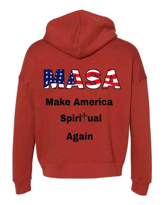 MASA Make America Spiritual Again Fleece Hoodie