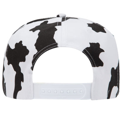 OTTO CAP Cow Pattern Cotton Blend Twill Cap