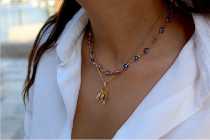 Protection Sapphire Necklaces