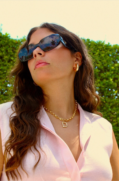 Initial Rollo Necklace