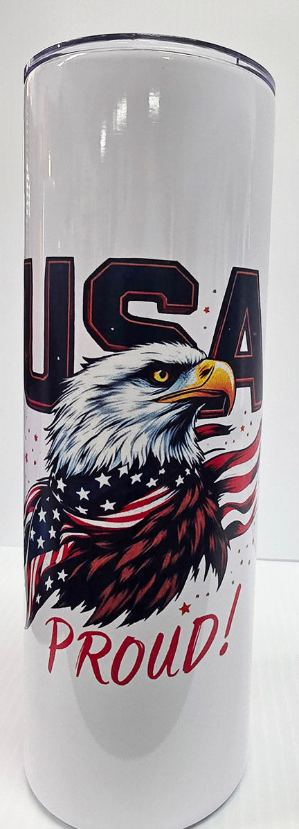 20 Ounce American Themed Tumblers